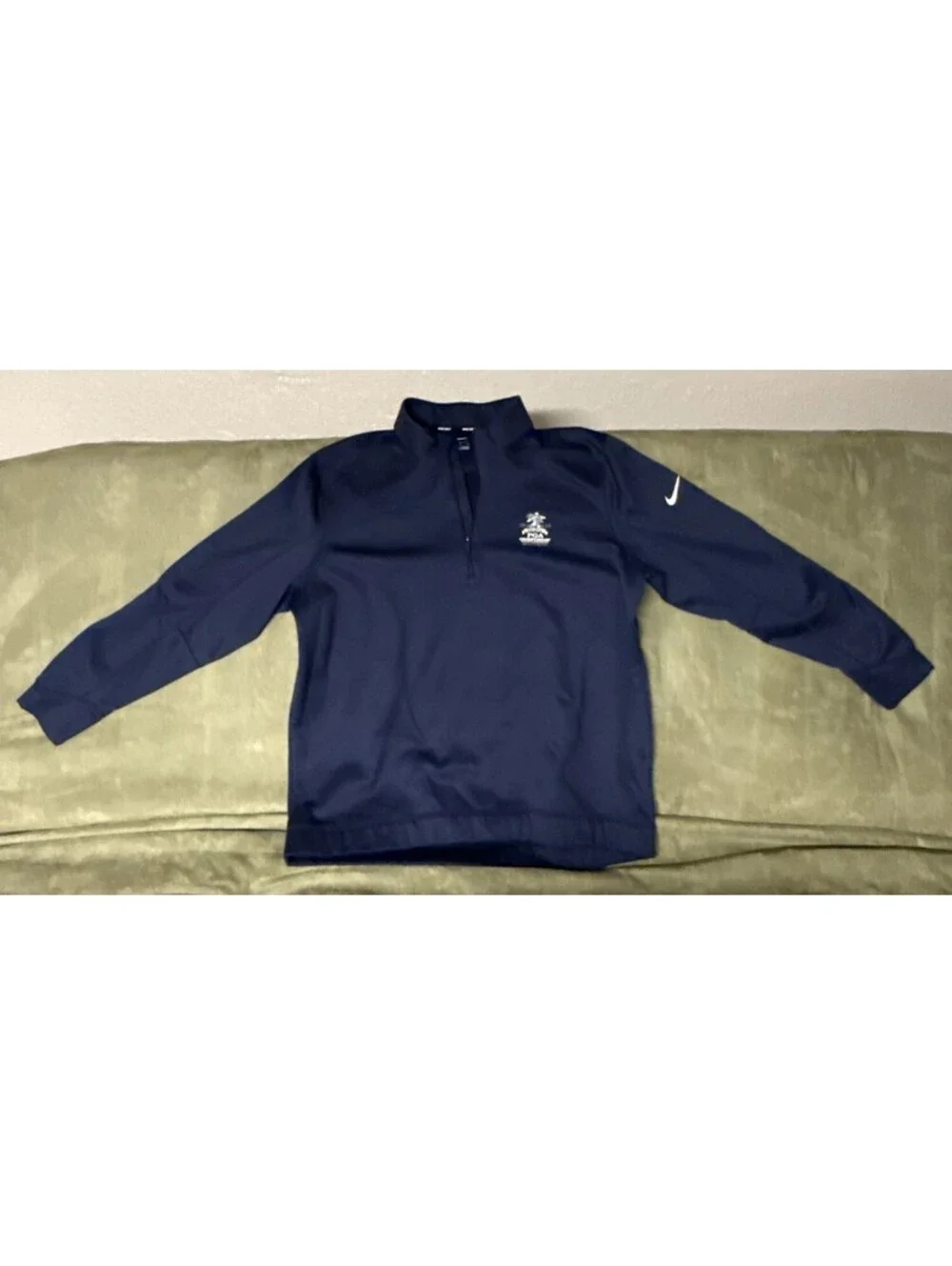 Men’s Nike 2018 PGA Bellerive Thermal Quarter Zip Men’s XLarge Golf Navy Blue